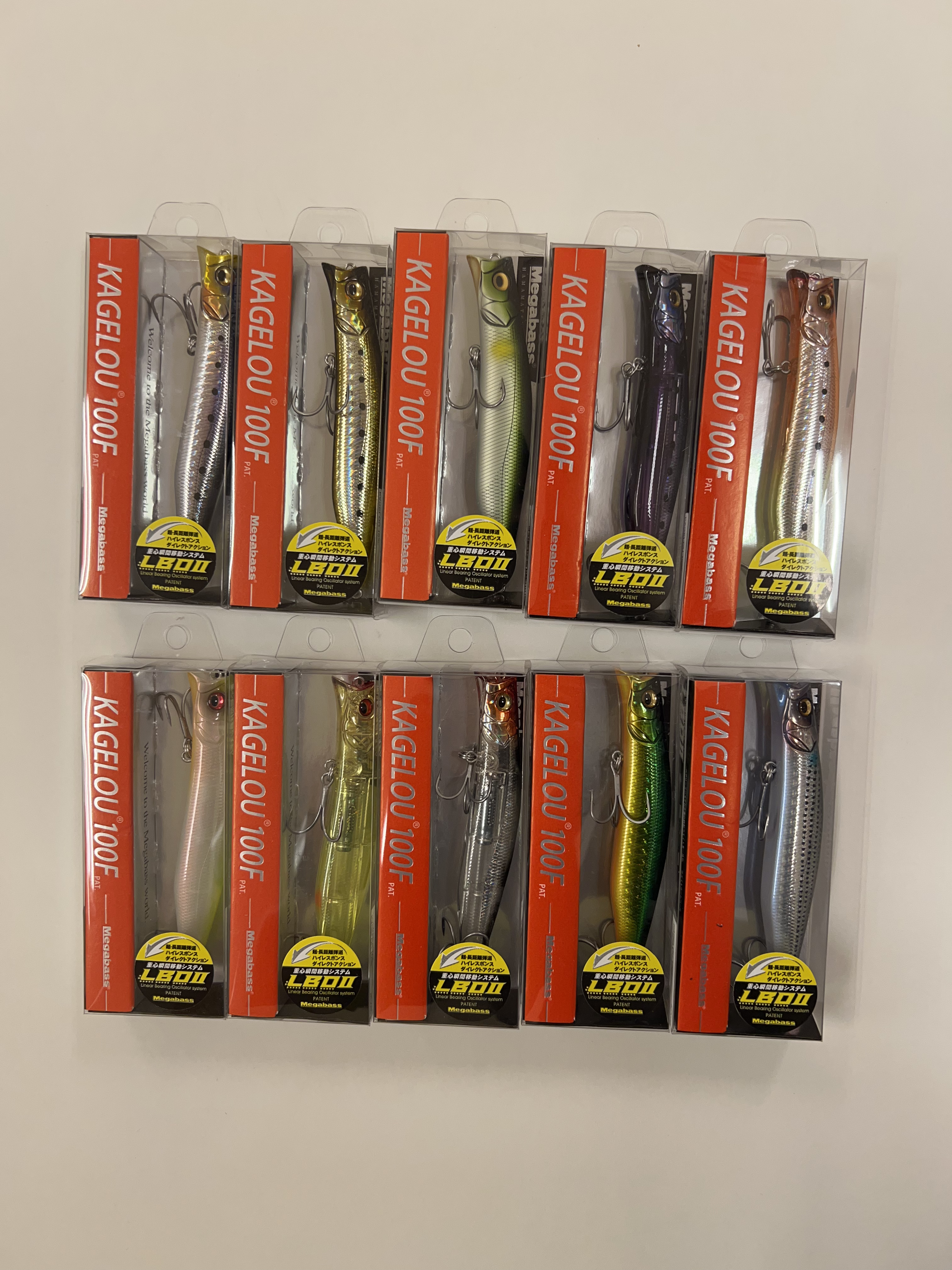 カゲロウ124F,MD125,100F メガバス・カゲロウ100F入荷しました！！｜AZem アゼム｜北海道札幌